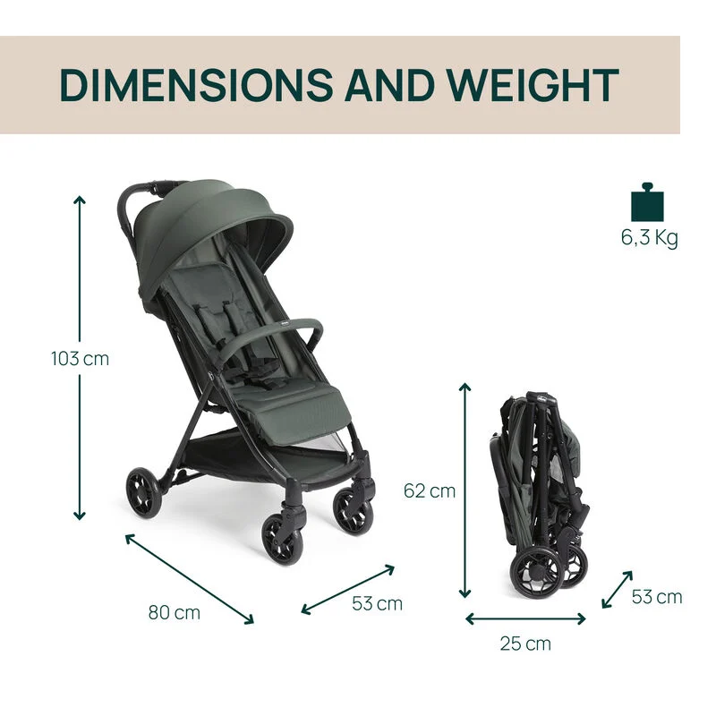 Stroller Urbino Evergreen 2-17 