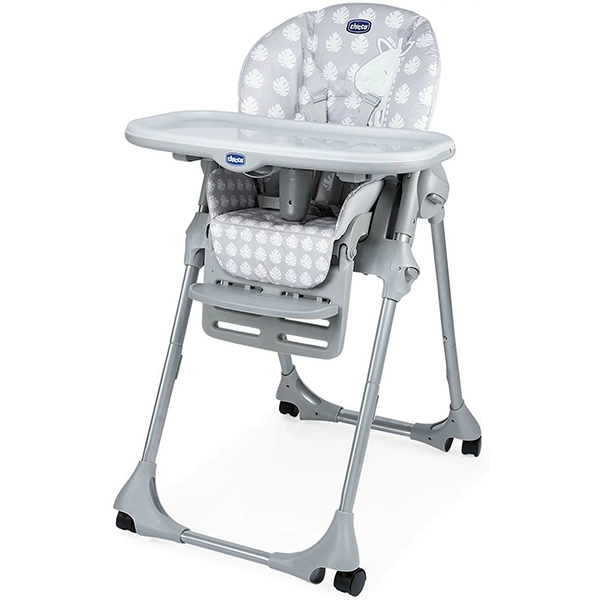 Home High Chair (Polly Easy) Grey Melange 2-41