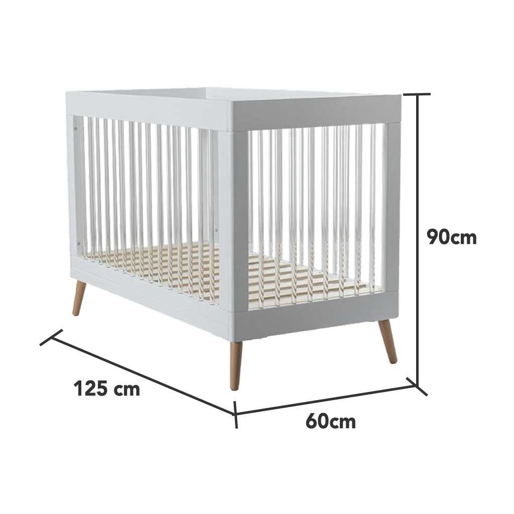 Wooden Bed (F72) Mat(130*70)