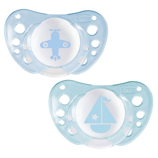 Soother Ph.Air Boy Sil (0-6) 2Pcs B  47