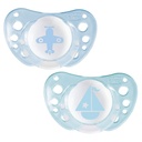 Soother Ph.Air Boy Sil (0-6) 2Pcs B  47