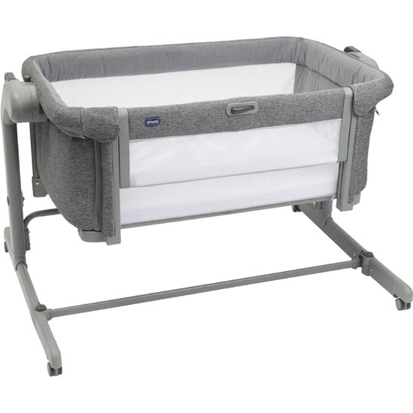 Chicco - Next2Me Magic Evo Bedside Crib Dark Gray 2-95 