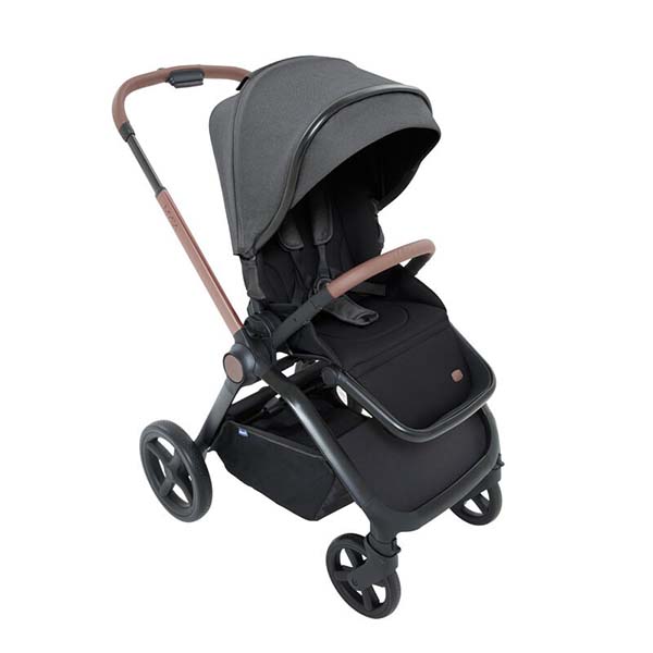 MYSA STROLLER BLACK 2-1 