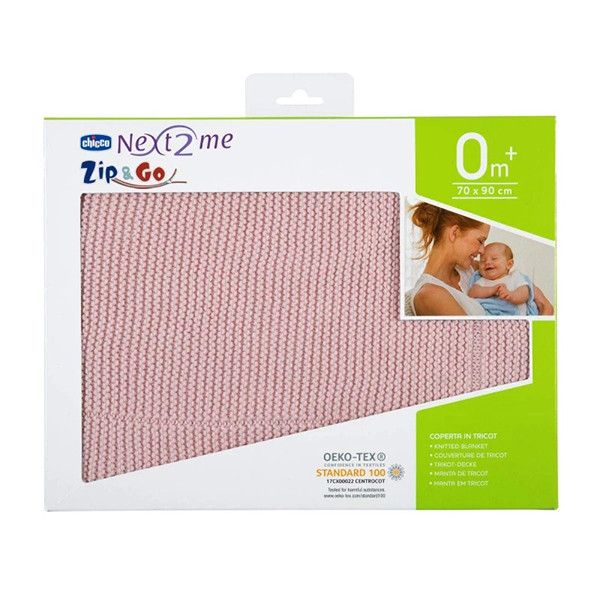   Accessories Tricot Blanket Pink 