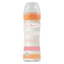 Chicco - Bottle Glass 240ML (PE) ORANGE 0+ 1-23