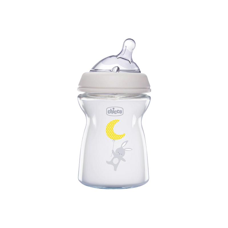 Chicco - Bottle Glass 250ml (NF) 1-236