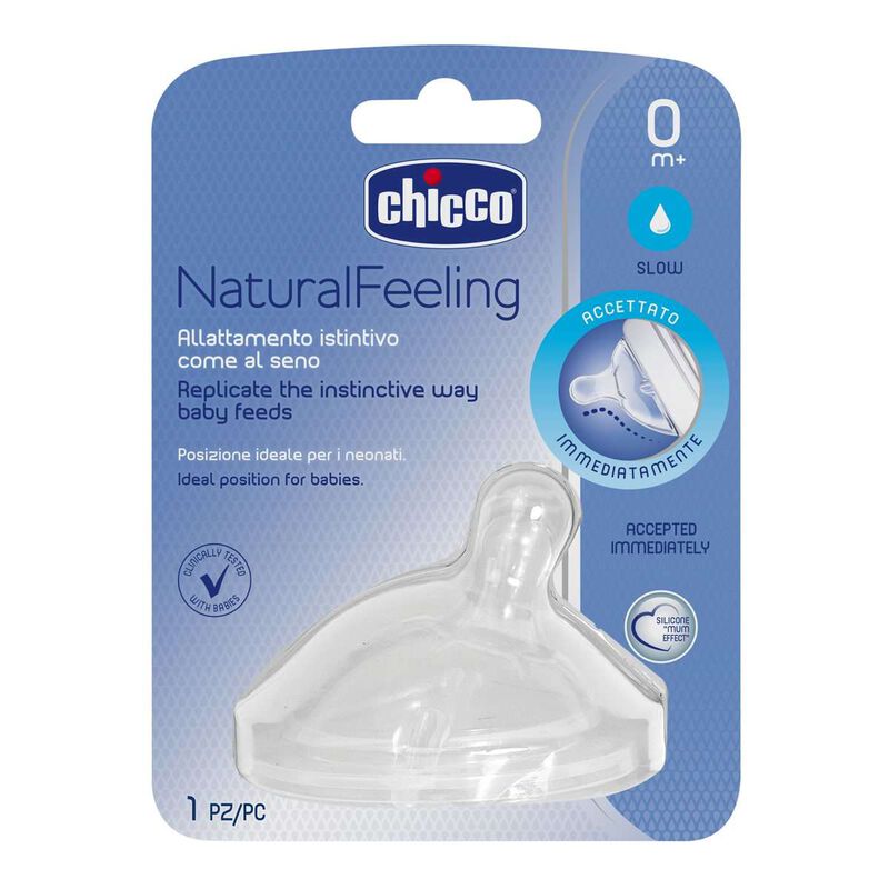 Chicco - Teats (NF) 0M Regular (1 Pcs) 1-153