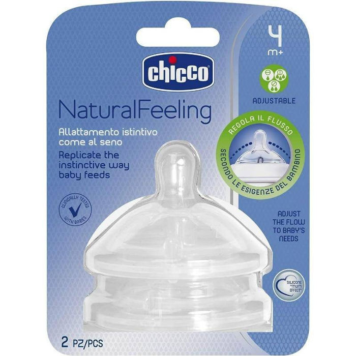 Chicco - Teats (NF) 4m Adjustable (2 Pcs) 1-154