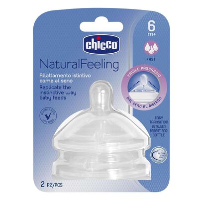 Chicco - Teats (NF) 6m Food (2 Pcs) 155