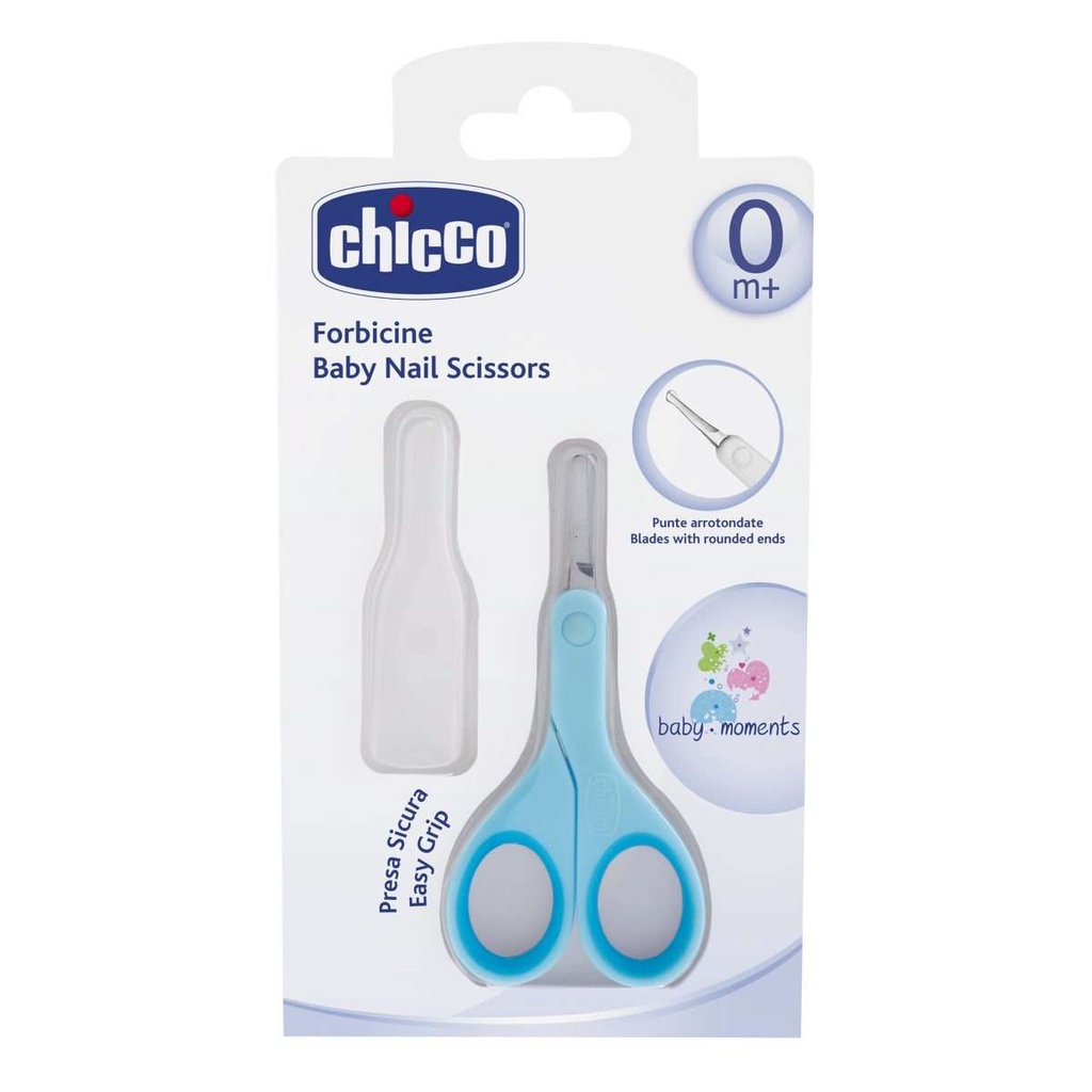 Chicco - Baby Nail Scissors Blue 1-89