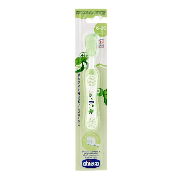 Chicco - Toothbrush 6-36M Green 111