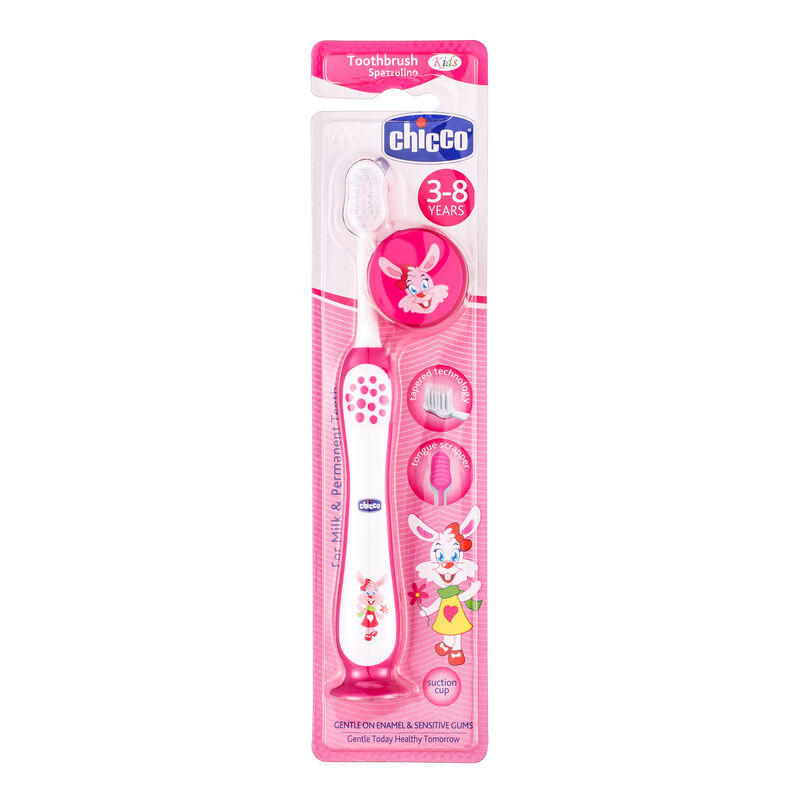 Chicco - Toothbrush 3-6Y Pink 1-292