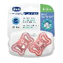 Chicco -Soother Physio Light Girl Sil (6-16) 2Pcs 1-42