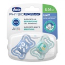 Soother Physio Light Boy Sil (6-16) 2Pcs1-43