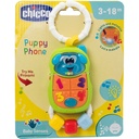 Chicco - BS RATTLE PUPPY PHONE 1-739 