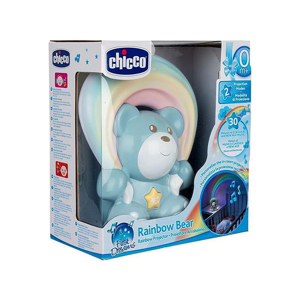 TOY FD RAINBOW BEAR BLUE 1-729 