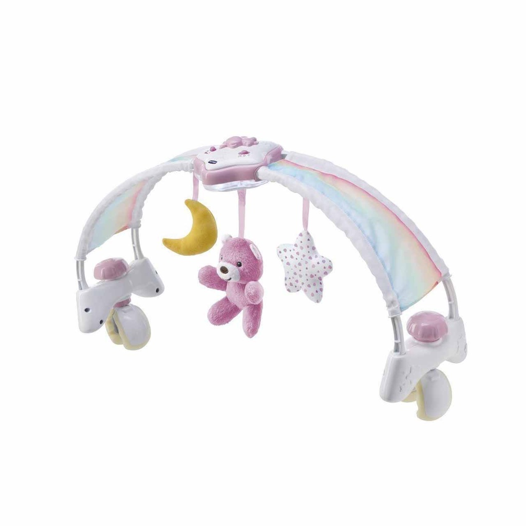 Chicco - TOY FD RAINBOW BED ARCH PINK 1-732