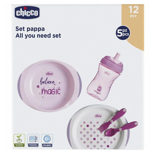 Chicco - Weaning Set 12M+ Gril 1-382