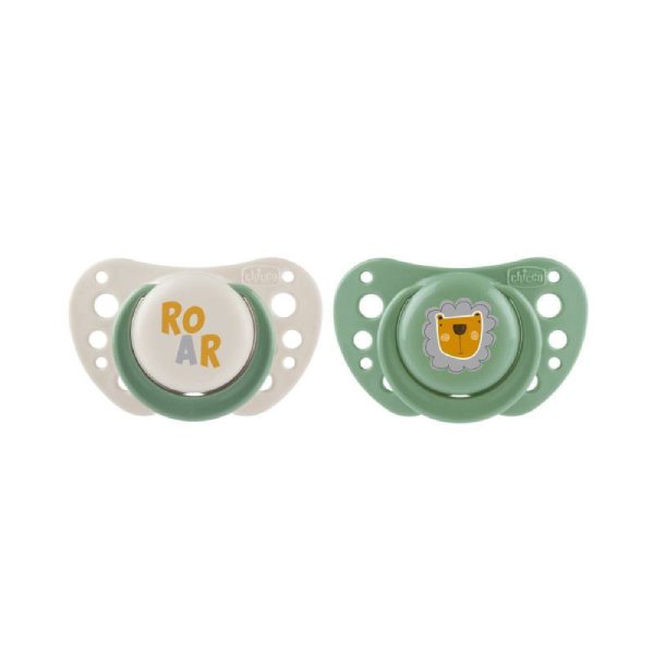 Chicco - Soother PH. Air Green Sil (2-6) 2PcsB 1-29