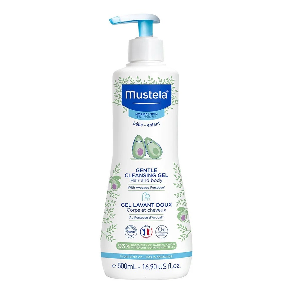 8-804 (500ml) Mustela Gentle Cleansing Gel