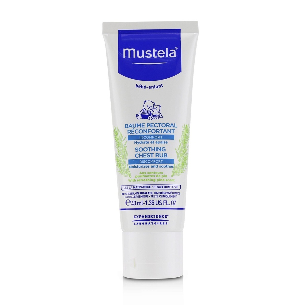 Mustela - Soothing Chest Rub 40ml 8-825