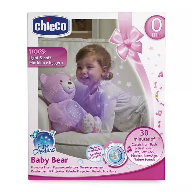 Chicco - TOY FD BABY BEAR PINK 1-3000