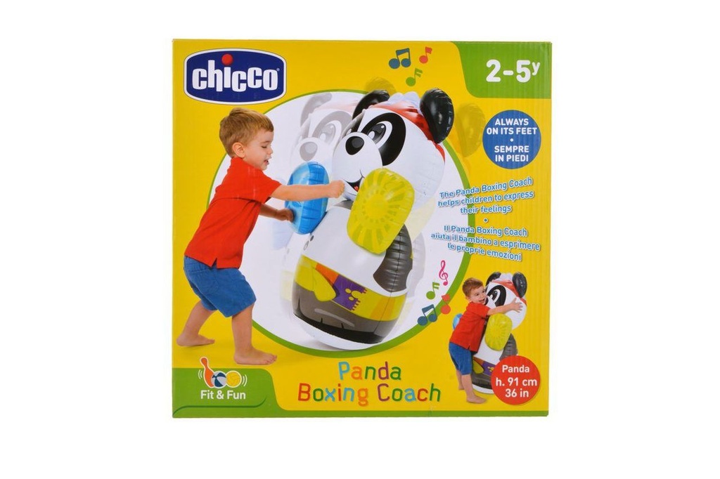 TOY PANDA BOXING COACH  1-3011