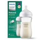 Natural Glass Feeding Bottle 240ml (New Shape)