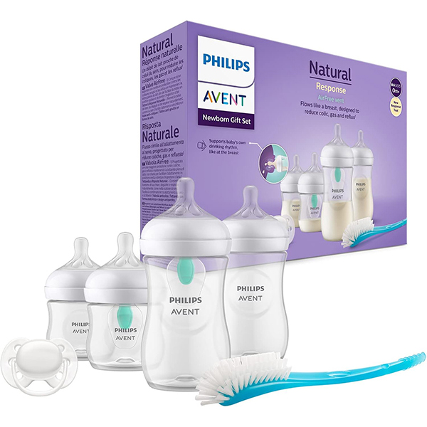 Philips Avent - Natural Newborn Set 6 Pieces Anti-Colic (New Shape)