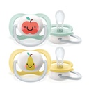 Philips Avent - Soother 0-6m fruit 