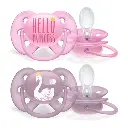 Double soother 6-18m 