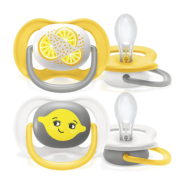 Philips Avent - Soother lemon and orange 6-18m