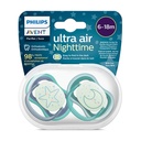 Philips Avent - Soother 6-18 moon and star