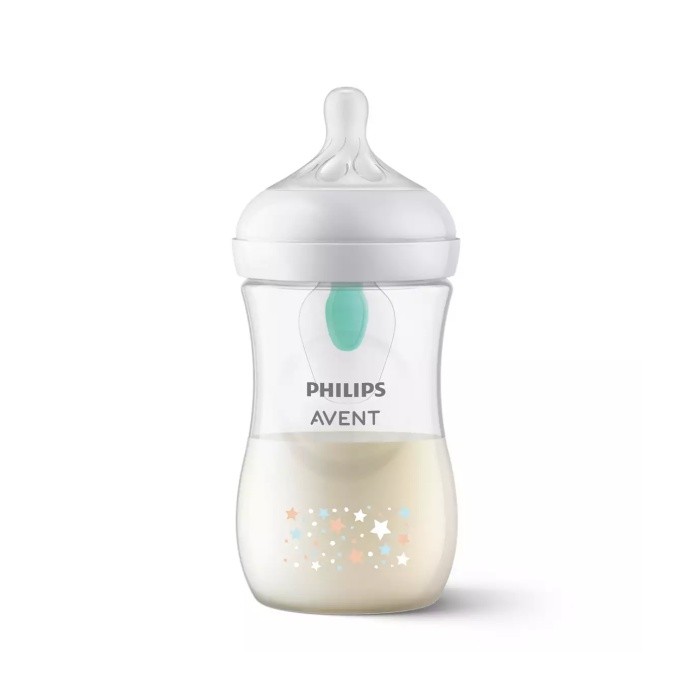 Natural Anti-Colic Feeding Bottle 260ml Stars (New Shape)