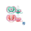 Philips Avent - Soother +18 Rabbit and Cat