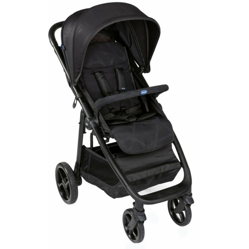 CHICCO - MULTIRIDE STROLLER JET BLACK 2-313