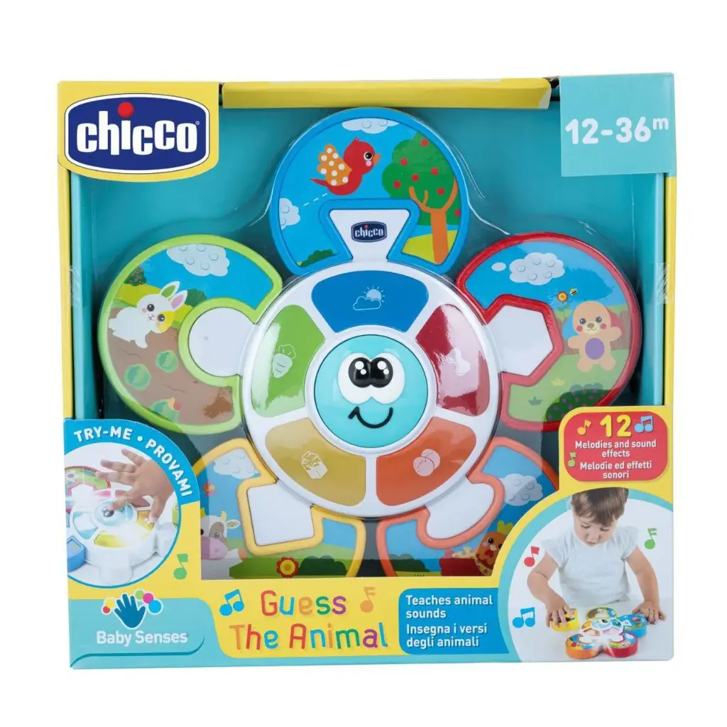 Chicco - TOY BS GUESS THE ANIMAL