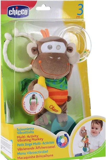 Chicco - MULTI-ACTIVITY VIBRATING MONKEY