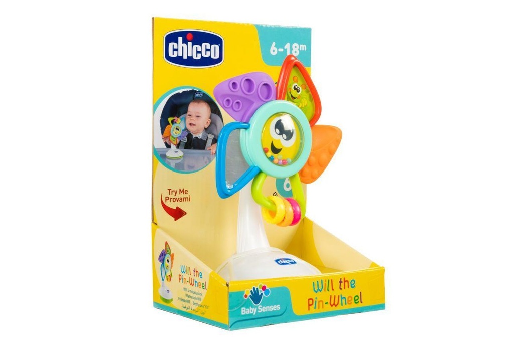 Chicco - BS HIGHCHAIR TOY WILL THE PINWHEEL