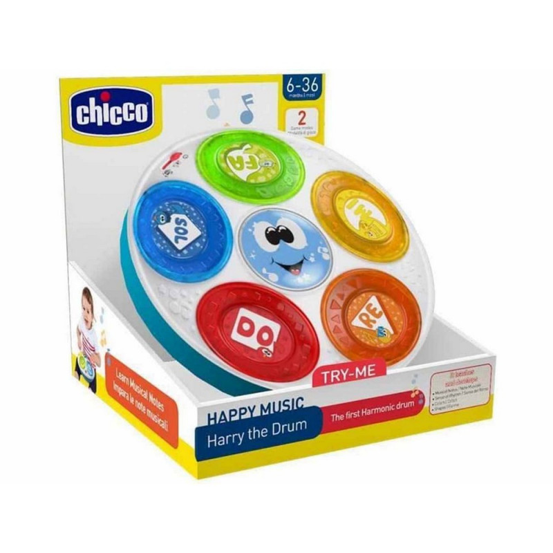 Chicco - TOY HAPPY MUSIC HARMONIC DRUM