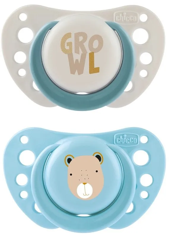 Chicco - Soother Air Blue Sil (2-6) 2Pcs 1-28