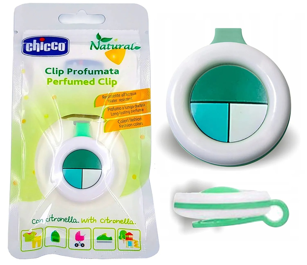 Chicco - Antimosquito PERFUMED CLIP 1-180
