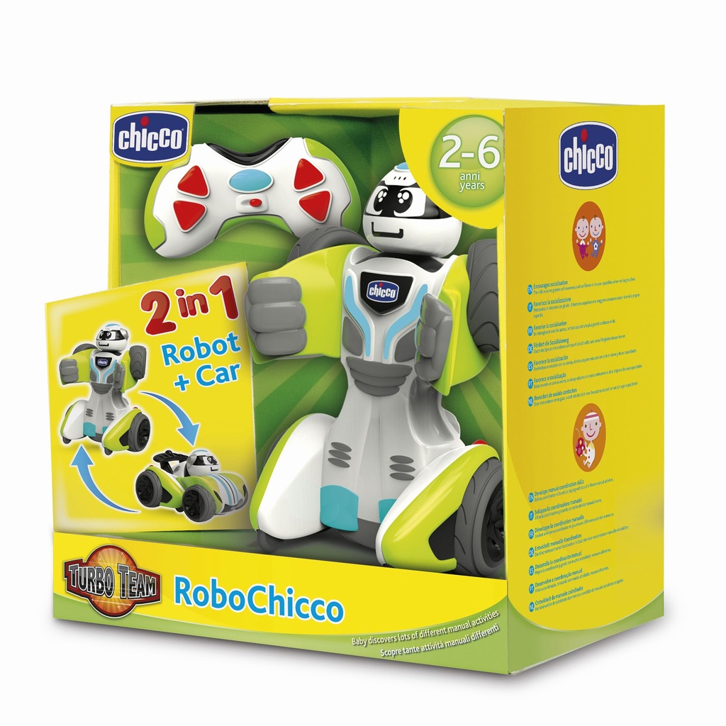 Toy Robo Chicco Green 1-690