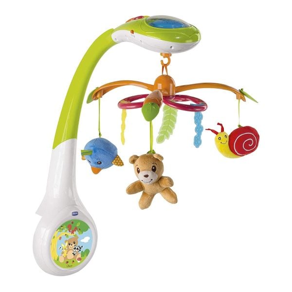 Chicco - Toy Magic Forest cot mobil projection 1-715