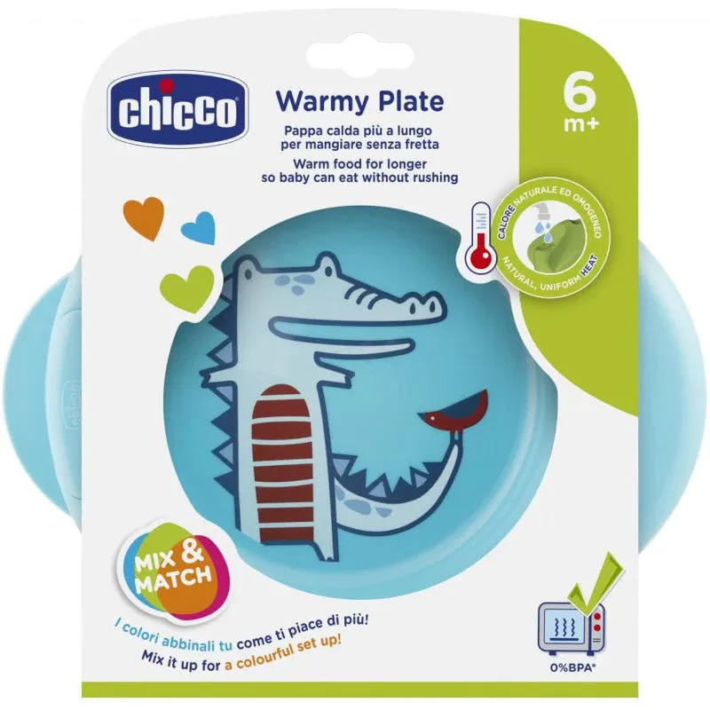 Chicco - DISH PLATE BLUE 4-374