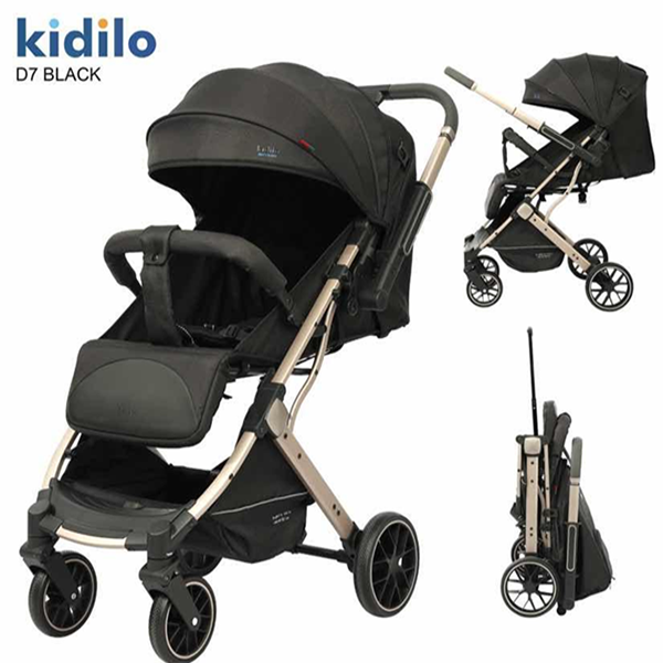 Kidilo Stroller (D7) Black 8-839