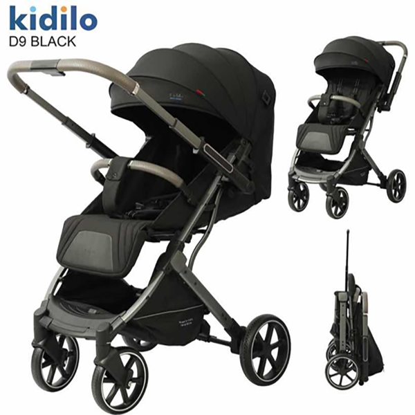 Kidilo Stroller (D9) Black 8-842