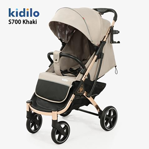 Kidilo Stroller (S700) Khaki 8-849