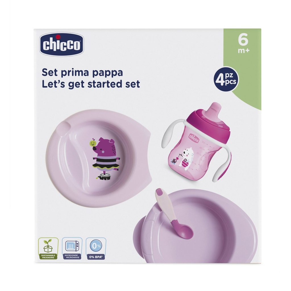 Chicco -Weaning Set +6M Girl/Boy 1-173