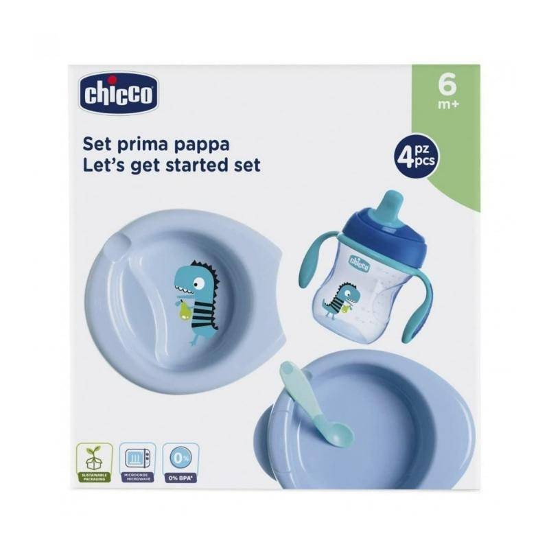 Chicco - Weaning Set +6M Boy 1-174